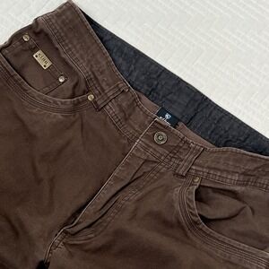 Kuhl Men's Relaxed Fit Jeans in Dark Brown